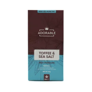 250mg THC infused Milk Cannabis Chocolate – Adorable