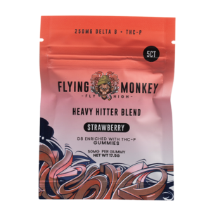 Flying Monkey Heavy Hitter Blend 50mg D8 + THCP Gummies